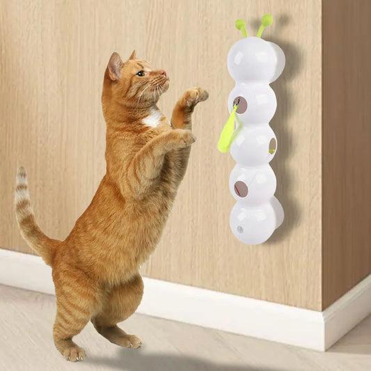 Caterpillar Cat Toy: The Purr-fect Motion Activated Fun for Your Feline Frenzy!